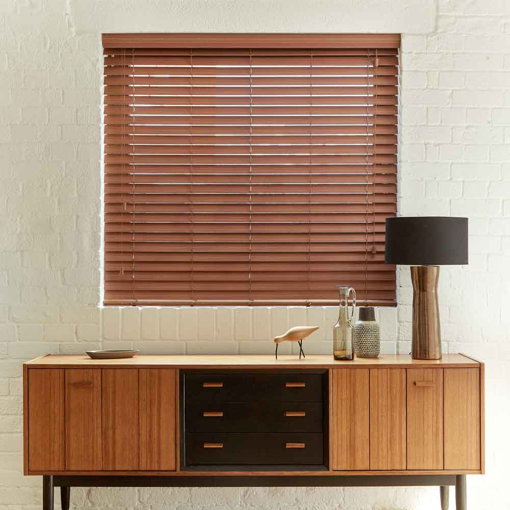 Wooden blinds in Birkenhead